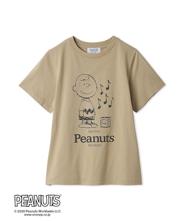 【PEANUTS RECORDS】チャーリー・ブラウンＴシャツ