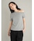 アシンメトリーネックＴシャツ