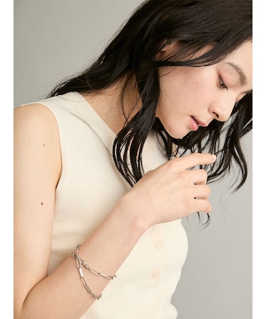 【EVERYDAY PROOF JEWELRY 】　スクエアチェーンチョーカー