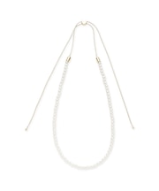 【EVERYDAY PROOF JEWELRY 】パールスライダーネックレス