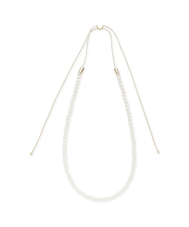 【EVERYDAY PROOF JEWELRY 】パールスライダーネックレス
