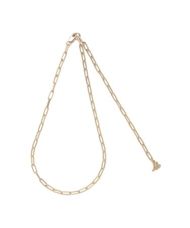 【EVERYDAY PROOF JEWELRY 】スクエアチェーンネックレス