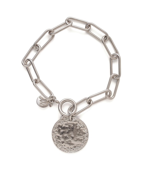 【EVERYDAY PROOF JEWELRY 】コインスクエアチェーンブレス