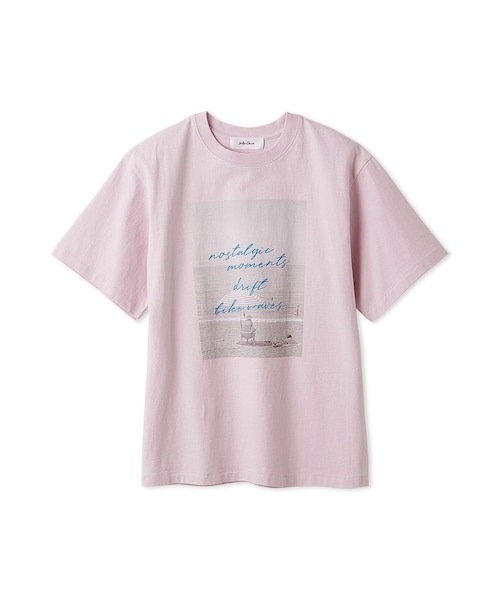 MILAOWEN ミラオーエン フラワーモチーフフォトプリントTシャツ Mila Owen - MILAOWEN ミラオーエン フラワーモチーフフォトプリントT