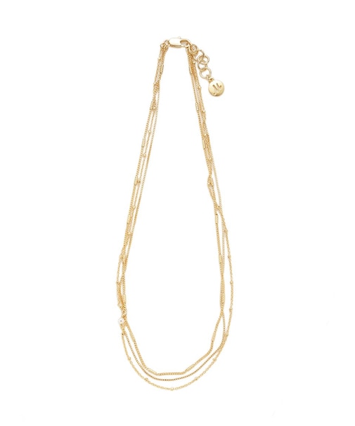 【EVERYDAY PROOF JEWELRY 】３連チェーンチョーカー
