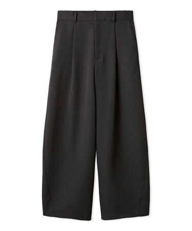 カーヴィワイドタックパンツ