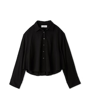【UVカット】【防シワ】ショート丈シャツ