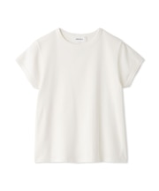 【接触冷感】スカラップデザインコンパクトTシャツ