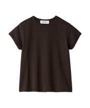 【接触冷感】スカラップデザインコンパクトＴシャツ