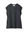 【接触冷感】ハイラインフレンチスリーブカットＴＯＰＳ