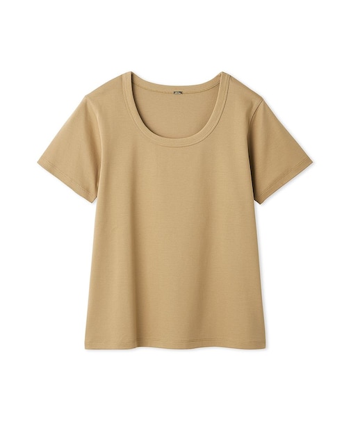 シルキータッチUネックTシャツ
