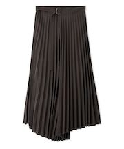 アシンメトリープリーツスカート