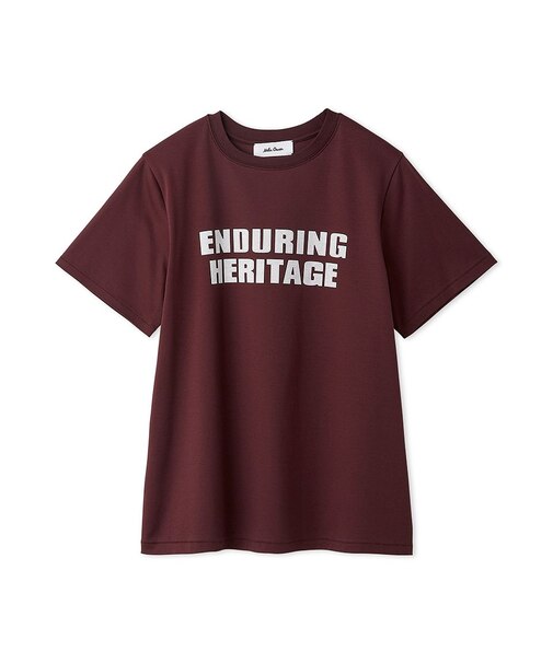 二段ロゴグラフィックTシャツ