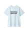 二段ロゴグラフィックTシャツ