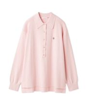 シルク混スキッパーポロニット