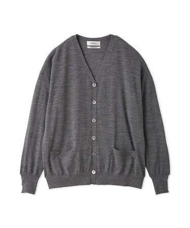wool100％ハイゲージカーディガン