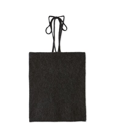 wool100％ミンクタッチ2WAYニット