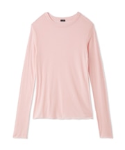 シルクブレンドシアーロングTシャツ