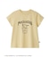 【ポチャッコ】カレッジプリントコンパクトTシャツ