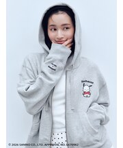 【ポチャッコ】短丈Aラインフーディー