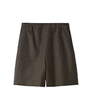 後ゴムフランネルショートパンツ