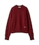 wool100％クルーネックベーシックニットトップス