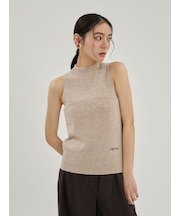 wool100％アメスリタンクニットトップス