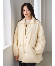 フレンチダウンテントシルエットジャケット