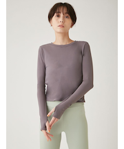 【emmi yoga】サステナレッチプルオーバー