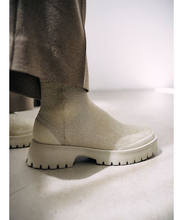 eco ニットブーツ