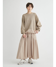 【ONLINE限定】プルオーバー×ティアードスカートセット