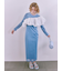 ベロアチュールワンピース