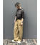 撥水 サイドタックパンツ