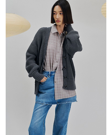 セミシアーパジャマライクシャツ