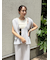 eco ラメニットビスチェ