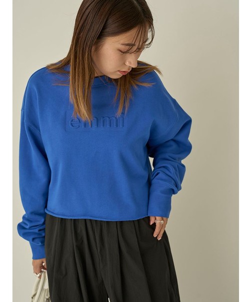 【10th】eco emmiロゴスウェット