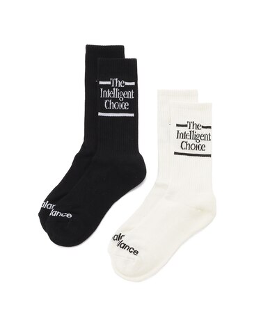 【New Balance】クルーソックス2P