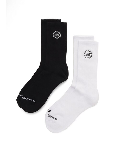 【New Balance】ロゴクルーソックス2P