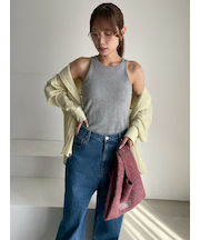 カップ付きアメスリタンクトップ