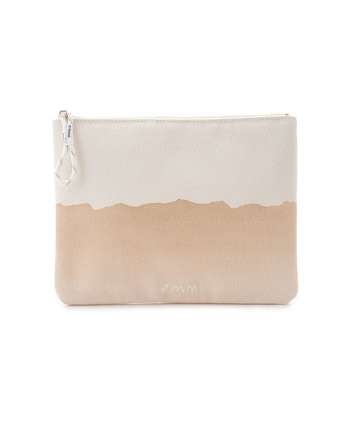【emmi×ecostore】eco フラットポーチ