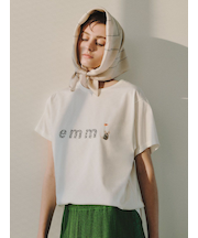 【emmi×Leo Lionni】emmiロゴグラフィックＴシャツ