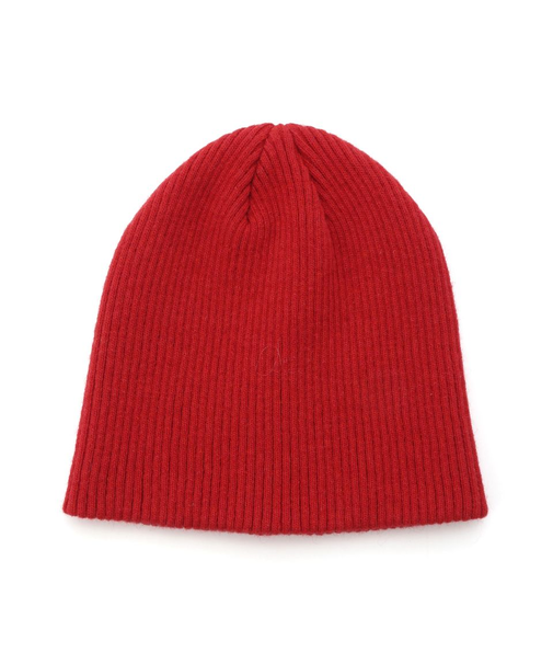 ウールリブニットビーニー