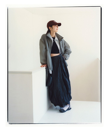 ワッシャーバルーンスカート