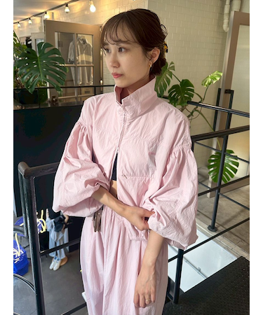 ナイロンダブルジップブルゾン