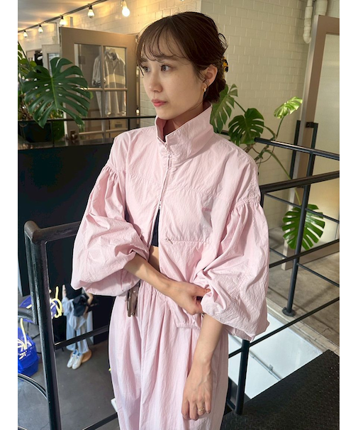 ナイロンダブルジップブルゾン