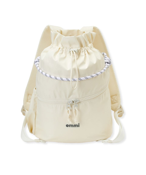 【限定カラー】撥水 emmiロゴマルチバックパック