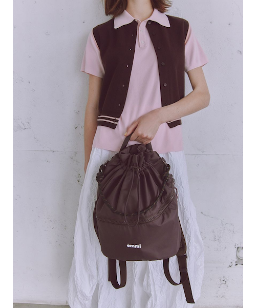 限定カラー】撥水 emmiロゴマルチバックパック｜エミの通販