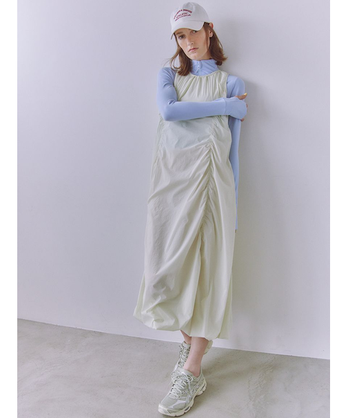 ナイロンバルーンワンピース