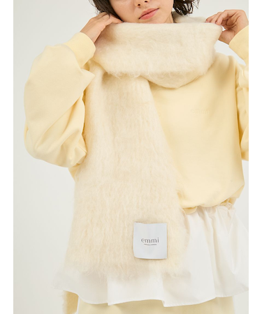 シャギーマフラー