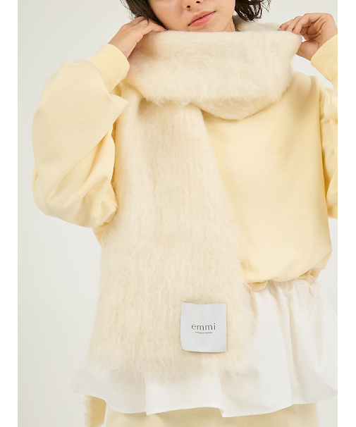 シャギーマフラー